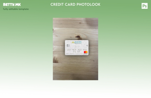 Модерен стил на предниот шаблон за мастер картички со фото изглед на Nepal Kumar